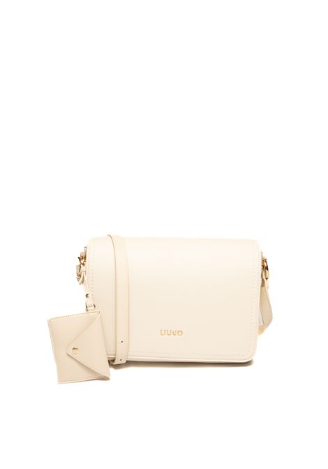 cream shoulder bag LIU JO | AA5164E0058MANHATTAN-X0459